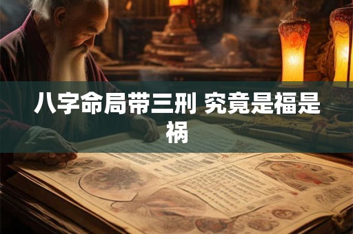 八字命局带三刑 究竟是福是祸