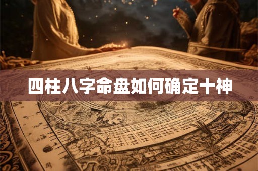 四柱八字命盘如何确定十神