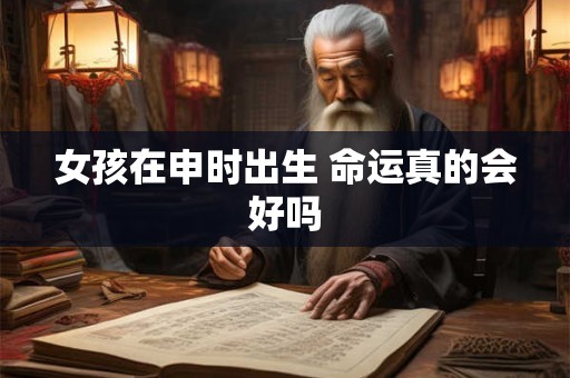 女孩在申时出生 命运真的会好吗