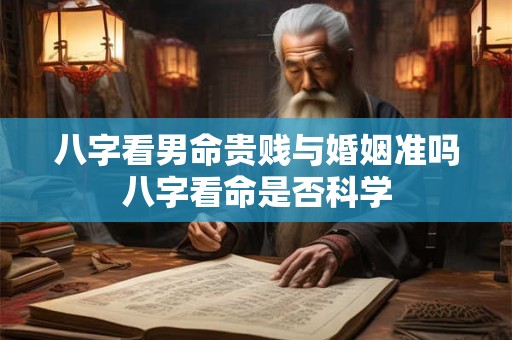 八字看男命贵贱与婚姻准吗八字看命是否科学