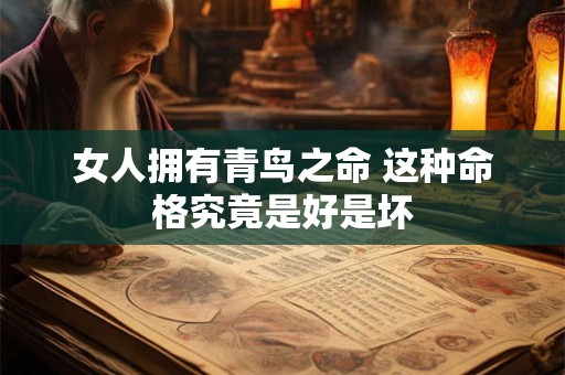 女人拥有青鸟之命 这种命格究竟是好是坏