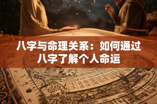八字与命理关系：如何通过八字了解个人命运