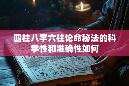 四柱八字六柱论命秘法的科学性和准确性如何