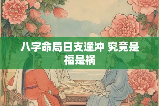 八字命局日支逢冲 究竟是福是祸