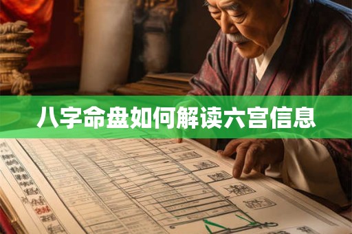 八字命盘如何解读六宫信息