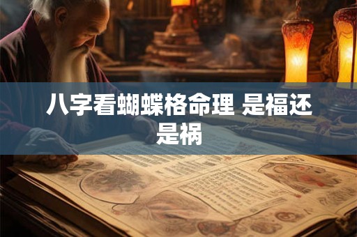 八字看蝴蝶格命理 是福还是祸
