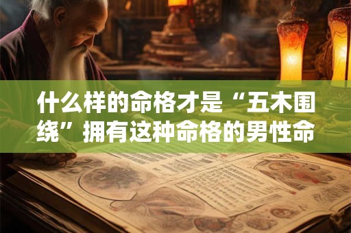 什么样的命格才是“五木围绕”拥有这种命格的男性命运会如何