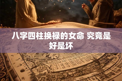八字四柱换禄的女命 究竟是好是坏