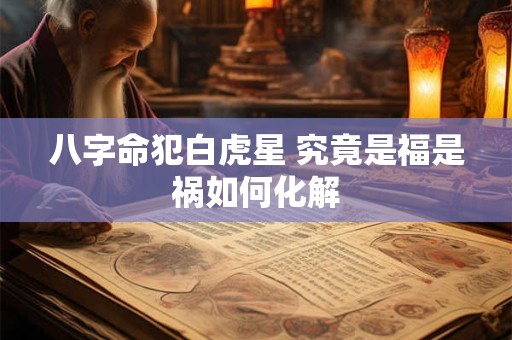 八字命犯白虎星 究竟是福是祸如何化解