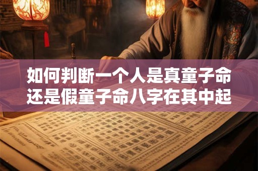 如何判断一个人是真童子命还是假童子命八字在其中起到了什么作用