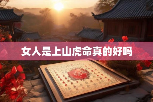女人是上山虎命真的好吗