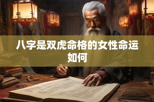 八字是双虎命格的女性命运如何
