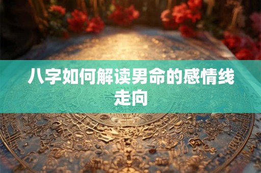 八字如何解读男命的感情线走向