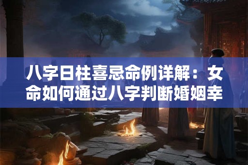 八字日柱喜忌命例详解：女命如何通过八字判断婚姻幸福