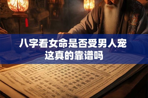 八字看女命是否受男人宠 这真的靠谱吗