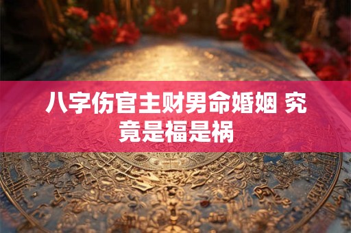 八字伤官主财男命婚姻 究竟是福是祸