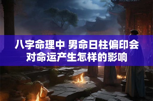 八字命理中 男命日柱偏印会对命运产生怎样的影响