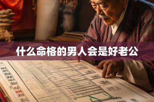 什么命格的男人会是好老公
