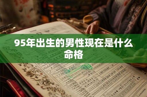 95年出生的男性现在是什么命格
