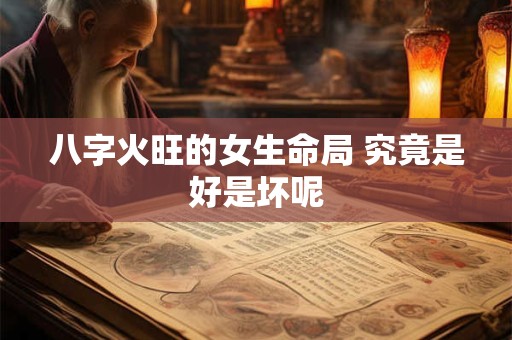 八字火旺的女生命局 究竟是好是坏呢
