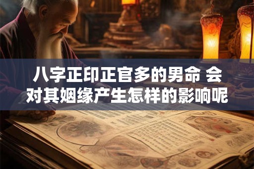 八字正印正官多的男命 会对其姻缘产生怎样的影响呢