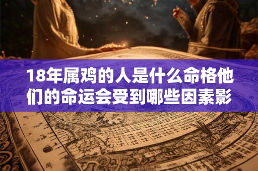 18年属鸡的人是什么命格他们的命运会受到哪些因素影响