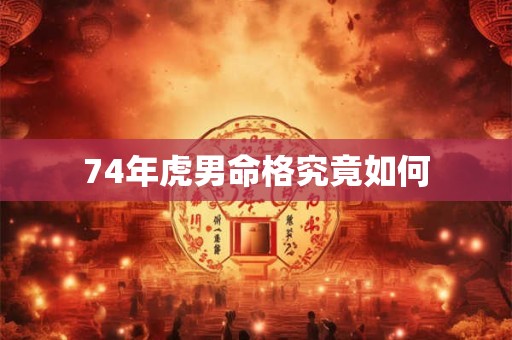 74年虎男命格究竟如何