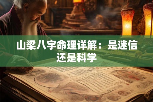 山梁八字命理详解：是迷信还是科学