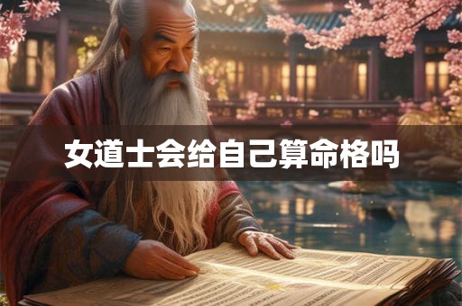 女道士会给自己算命格吗