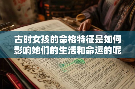 古时女孩的命格特征是如何影响她们的生活和命运的呢