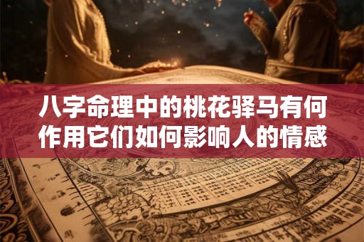 八字命理中的桃花驿马有何作用它们如何影响人的情感和运势