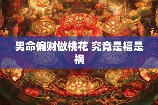 男命偏财做桃花 究竟是福是祸