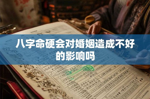 八字命硬会对婚姻造成不好的影响吗