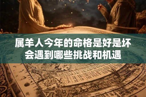属羊人今年的命格是好是坏会遇到哪些挑战和机遇