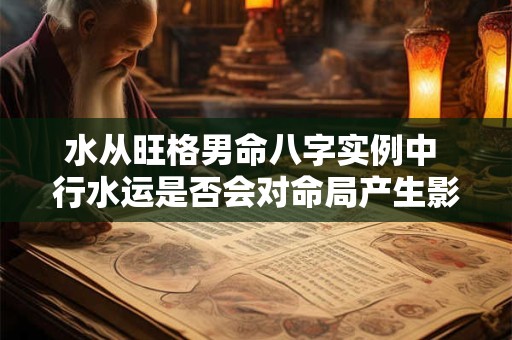 水从旺格男命八字实例中 行水运是否会对命局产生影响