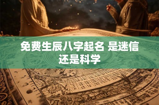 免费生辰八字起名 是迷信还是科学
