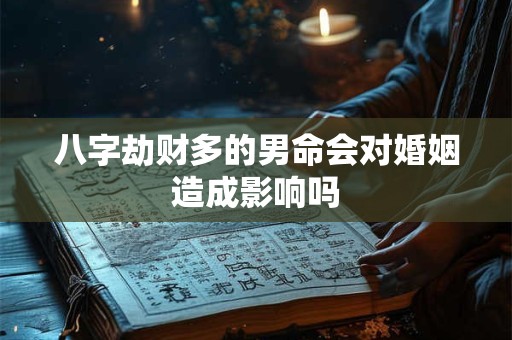 八字劫财多的男命会对婚姻造成影响吗 八字劫财多的男命会对婚姻造成影响吗