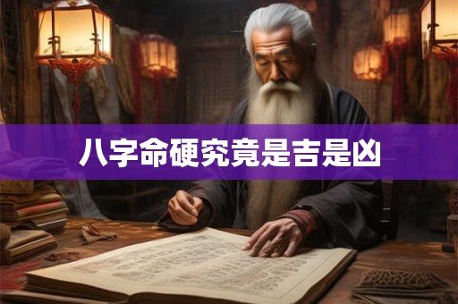 八字命硬究竟是吉是凶