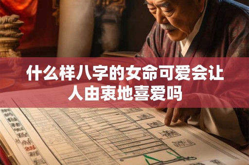 什么样八字的女命可爱会让人由衷地喜爱吗