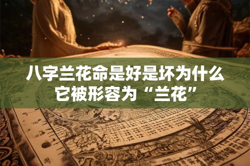 八字兰花命是好是坏为什么它被形容为“兰花”