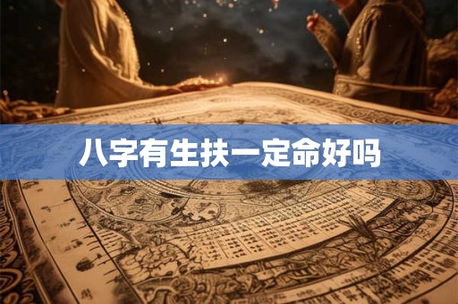 八字有生扶一定命好吗