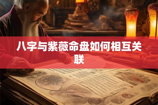 八字与紫薇命盘如何相互关联