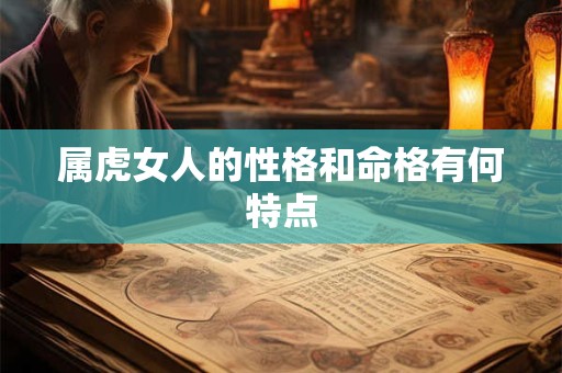 属虎女人的性格和命格有何特点