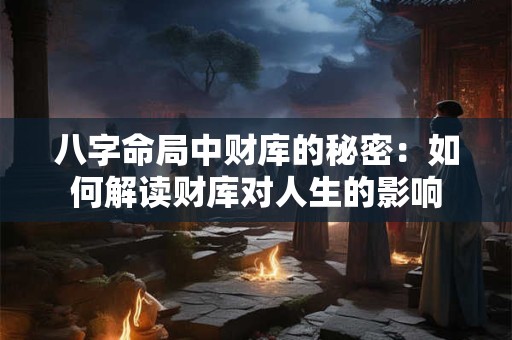 八字命局中财库的秘密：如何解读财库对人生的影响