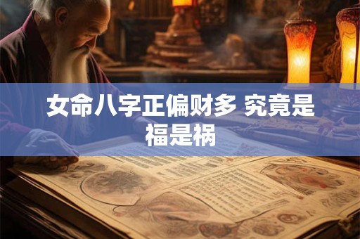 女命八字正偏财多 究竟是福是祸