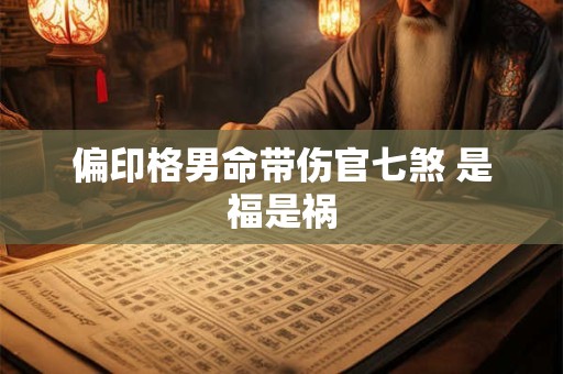 偏印格男命带伤官七煞 是福是祸