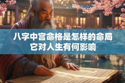 八字中宫命格是怎样的命局它对人生有何影响