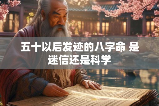 五十以后发迹的八字命 是迷信还是科学