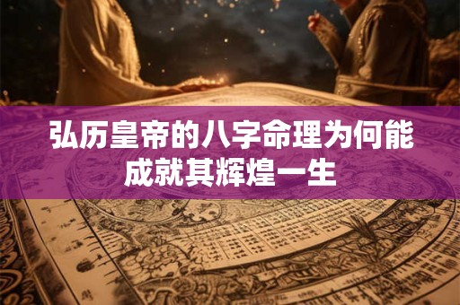弘历皇帝的八字命理为何能成就其辉煌一生
