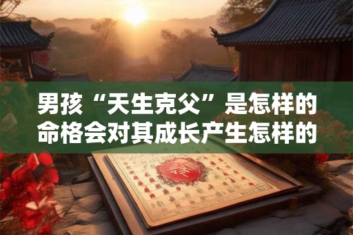 男孩“天生克父”是怎样的命格会对其成长产生怎样的影响